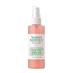 facial spray is great during  and after a long flight to refresh, like this one from Mario Badescu.